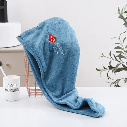 Anti-Frizz Rapid Dry Hair Towel, Microfiber
