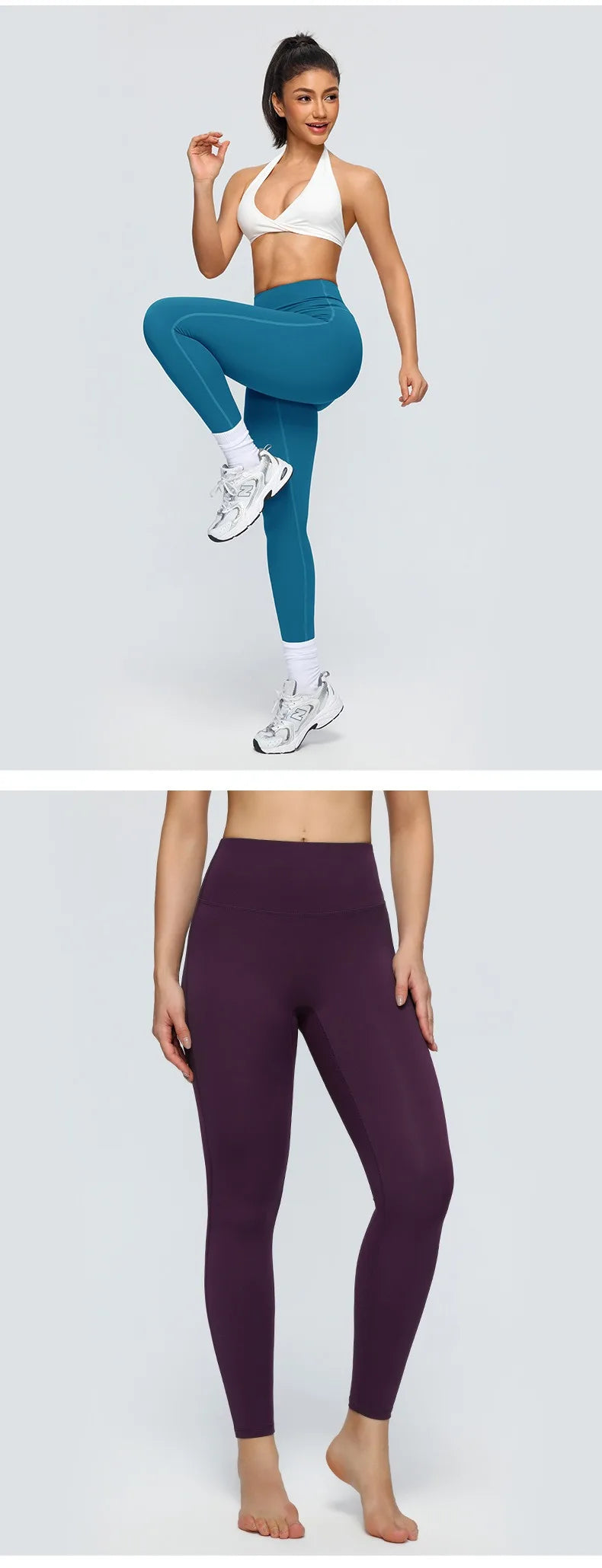 Women’s Naked-Skin Yoga Leggings — High Stretch Butt Lifting Fitness Pants