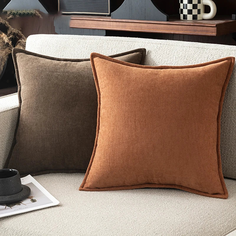 Retro Chenille Decorative Cushion Cover