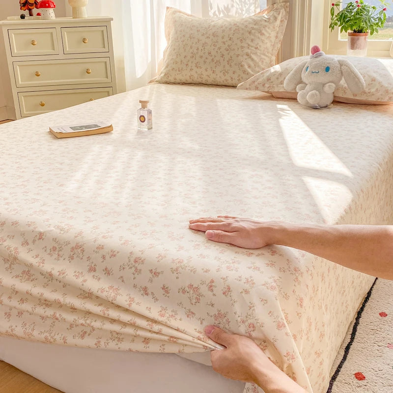 100% Cotton All-Season Flat Sheet, Wrinkle-Resistant