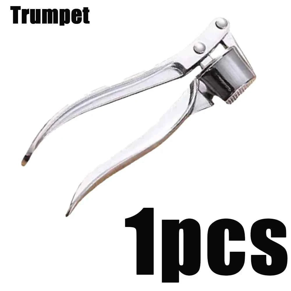 1Pc Garlic Press Crusher Mincer Kitchen Gadgets Zinc Alloy Garlic Smasher Squeezer Manual Mashed Vegetables Ginger Kitchen Tools