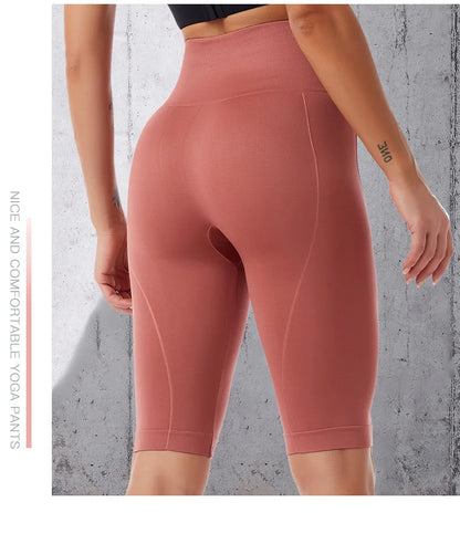 Women’s Body Sculpting High Waist Yoga Pants — Quick-Dry Running Leggings