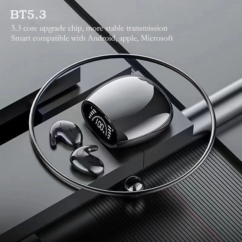 SK Ultra-Thin Sleep Headphones – Bluetooth 5.3, Invisible In-Ear, Waterproof, Sport & Sleep
