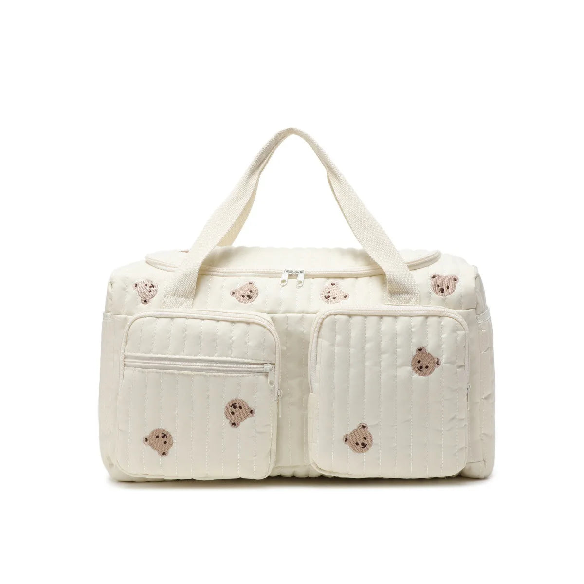 Large Capacity Cotton Maternity Diaper Tote Bag