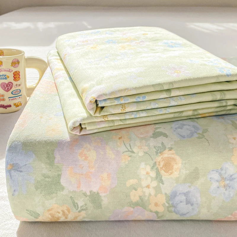 100% Cotton All-Season Flat Sheet, Wrinkle-Resistant