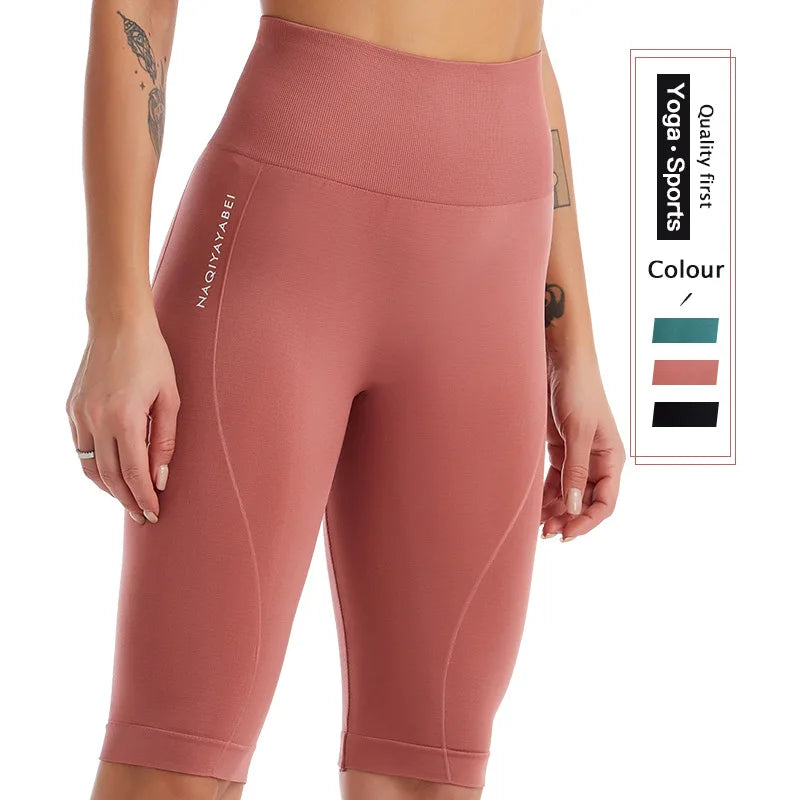 Women’s Body Sculpting High Waist Yoga Pants — Quick-Dry Running Leggings