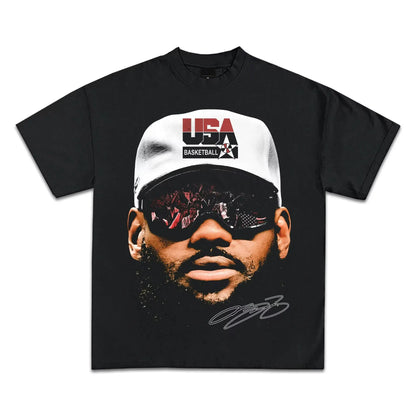 Men's Pop Culture Vintage Graphic T-Shirt — Hip-Hop Streetwear Y2K Tee