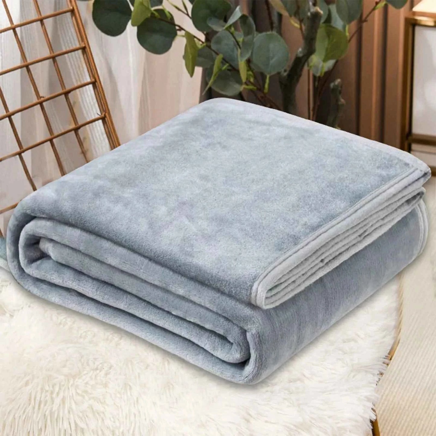 70×100cm Coral Fleece Blankets Comfy Lightweight Single Twin Blanket Multi-Purpose Daily Home Outdoor Travel Portable Blanket