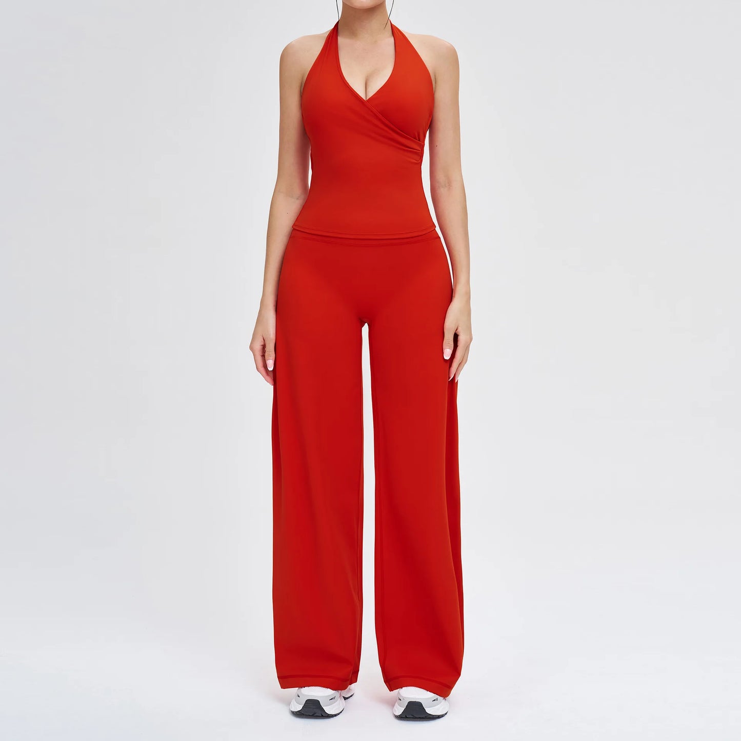 Women’s 2-Piece Yoga Tracksuit — High Waist Leggings & Sports Top