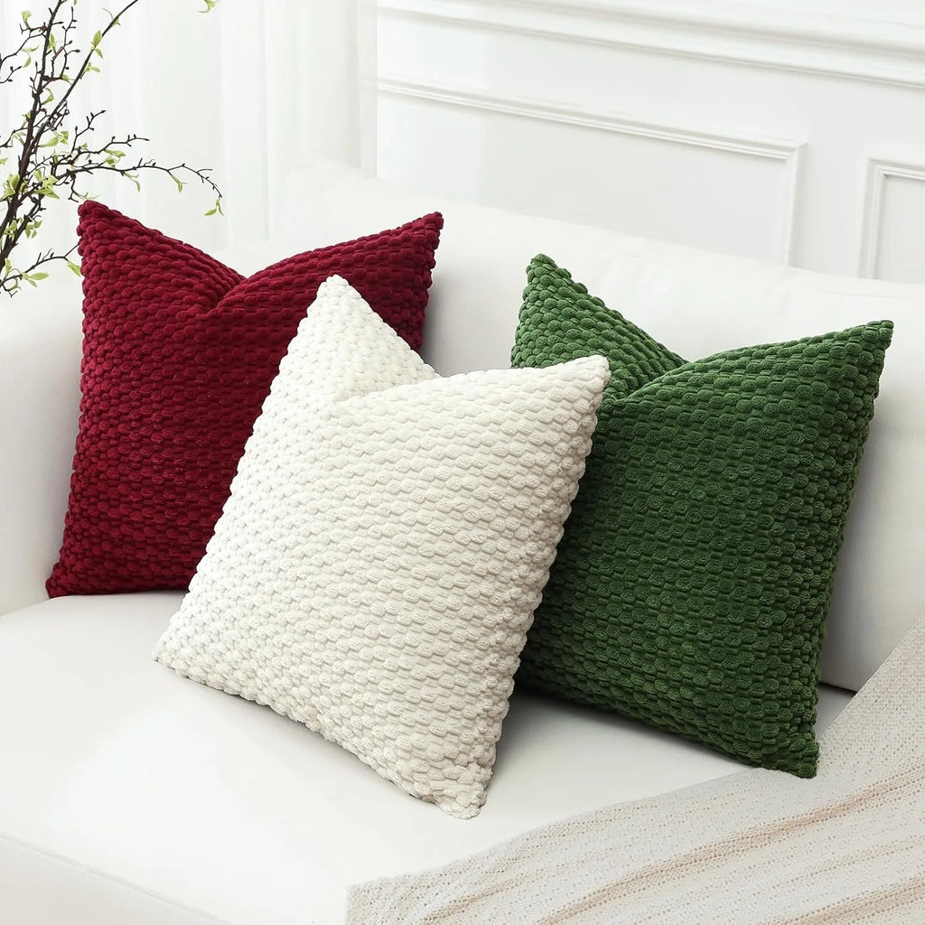 Boho Striped Corduroy Cushion Cover