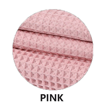 Premium Cotton Waffle Towel Set | Ultra-Absorbent Quick-Dry Bath & Hand Towels