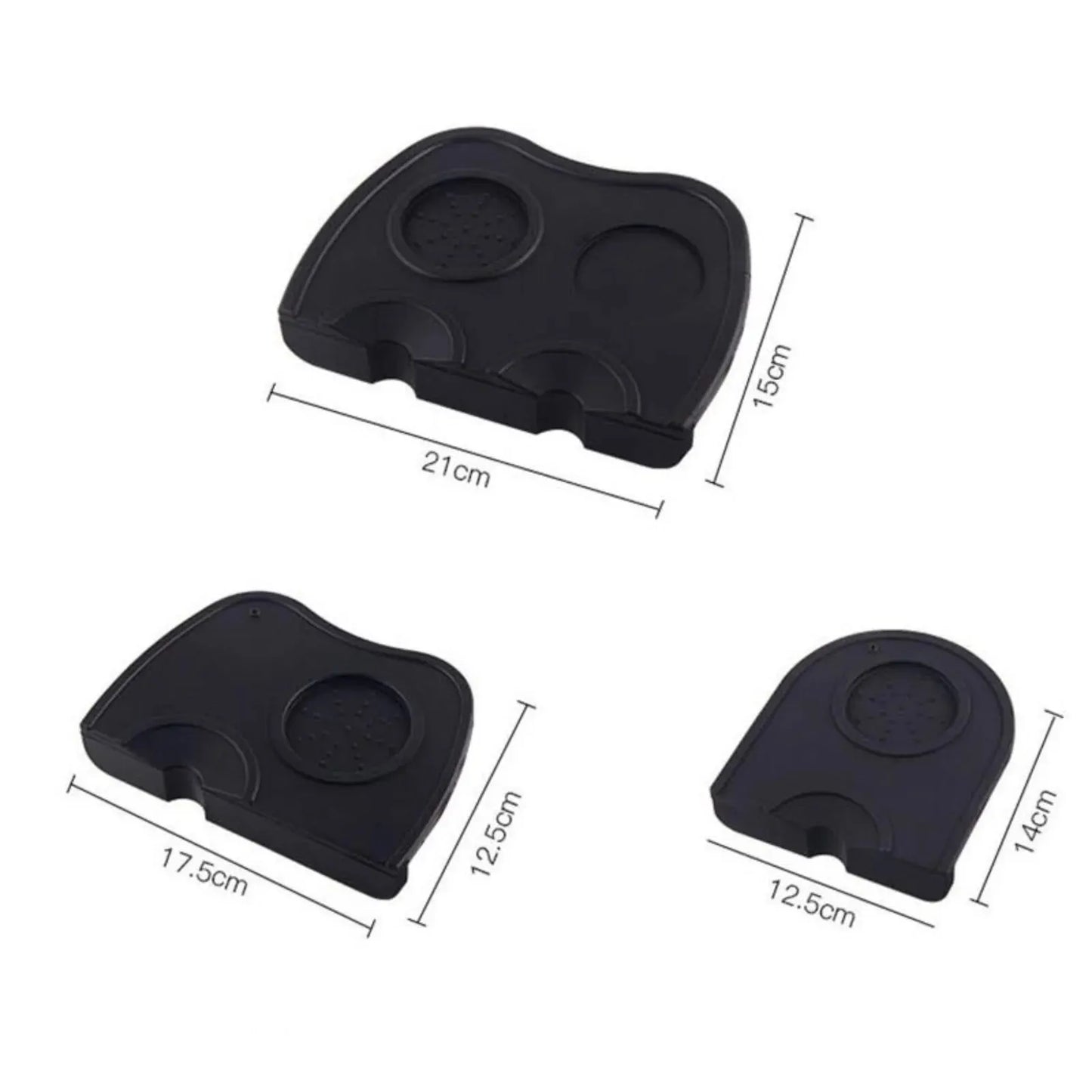 Espresso Tamping Mat & Station | Silicone Barista Corner Pad with WDT Tools
