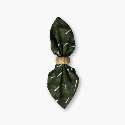 Zeenat Table Napkin - Chive Set of 2