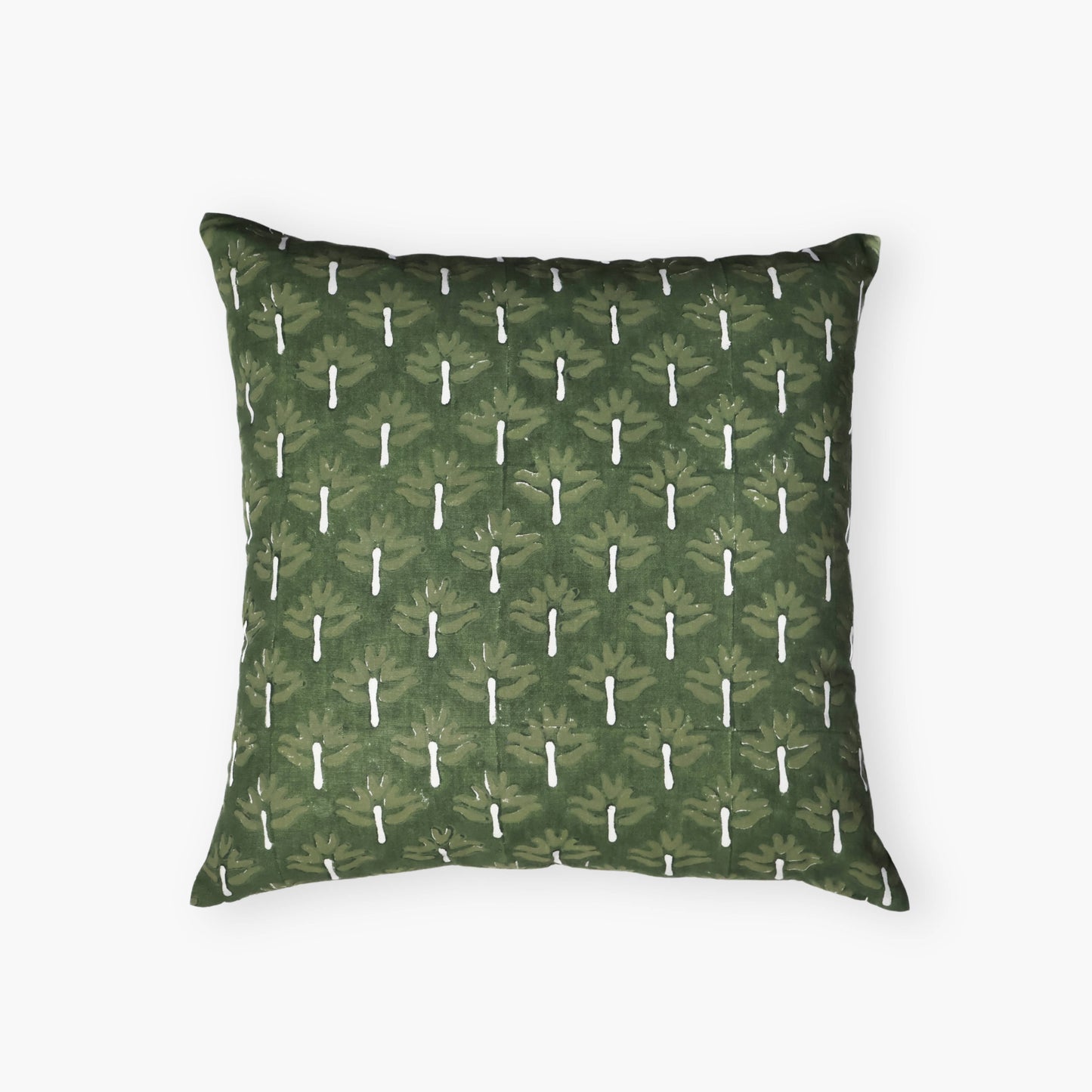 Zeenat Throw Pillow Cover - Chive