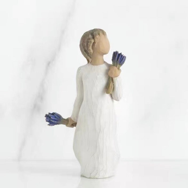 Home Girl Resin Statue Decoration - DropOnline.co