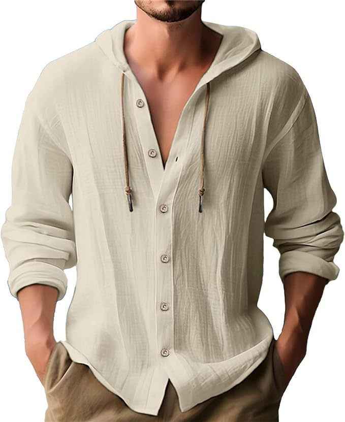 Men's Casual Long Sleeve Top - Comfortable Everyday Shirt