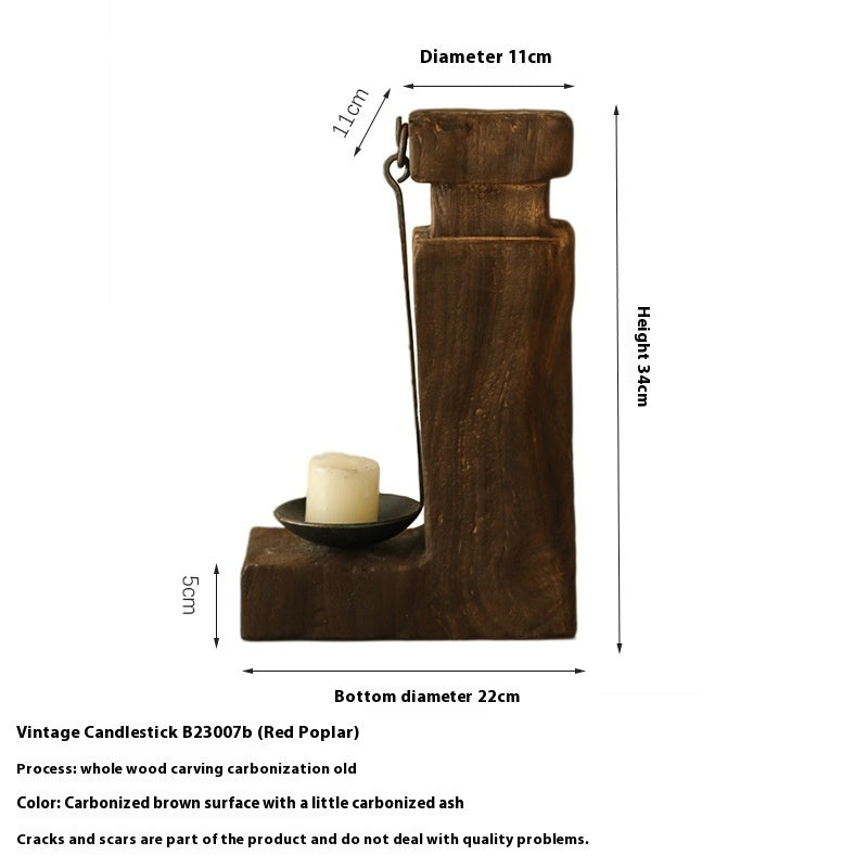 Handmade Candlestick Vintage Furnishings Ornaments - DropOnline.co