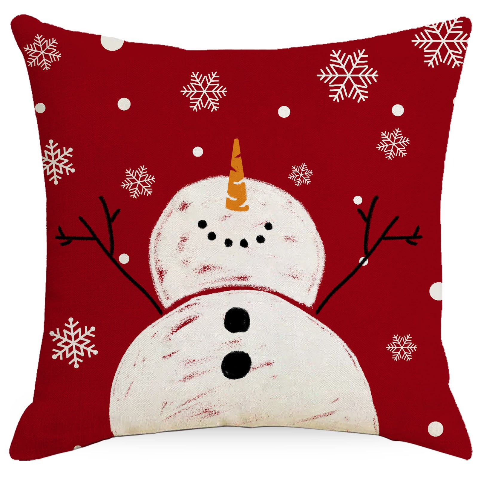 Holiday Decoration Home Sofa Cushion - Festive Throw Pillow Cover for Living Room Decor - DropOnline.co
