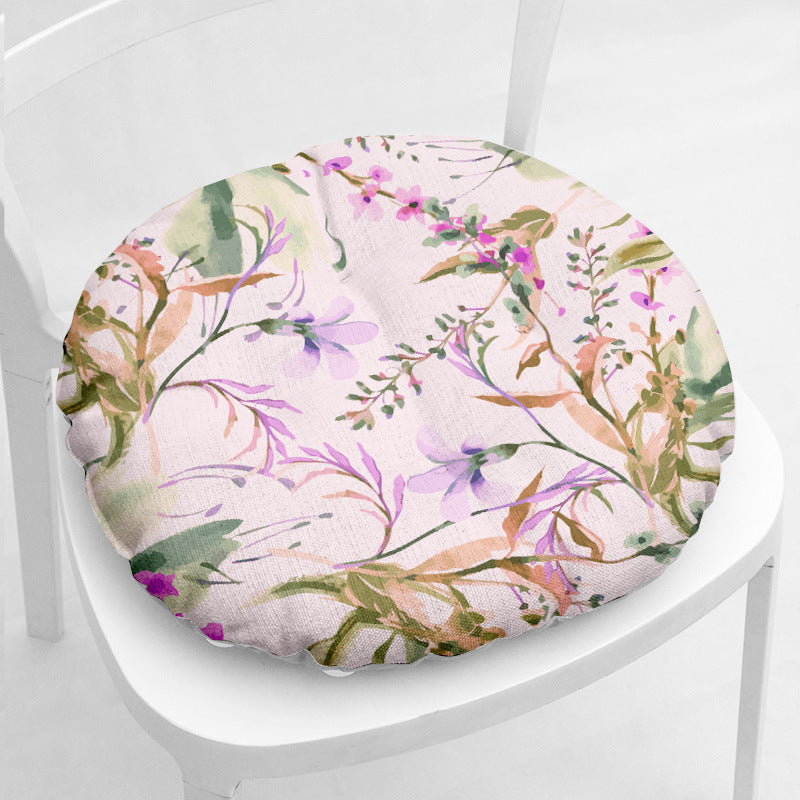 Flower Flower 213 Thick Flannel Chair Cushion - DropOnline.co