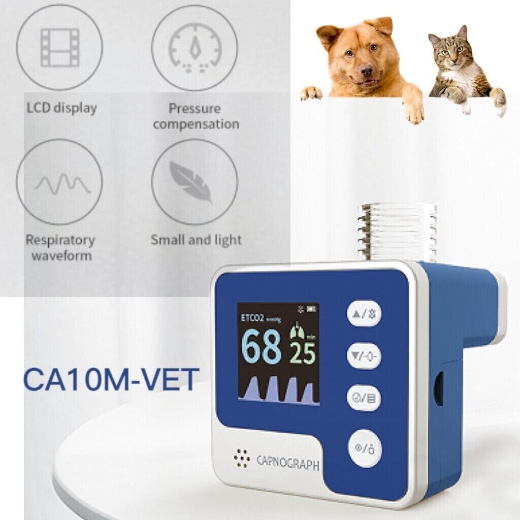 DropOnline Veterinary Use CONTEC CA10M VET Mainstream ETCO2 Capnograph - DropOnline.co