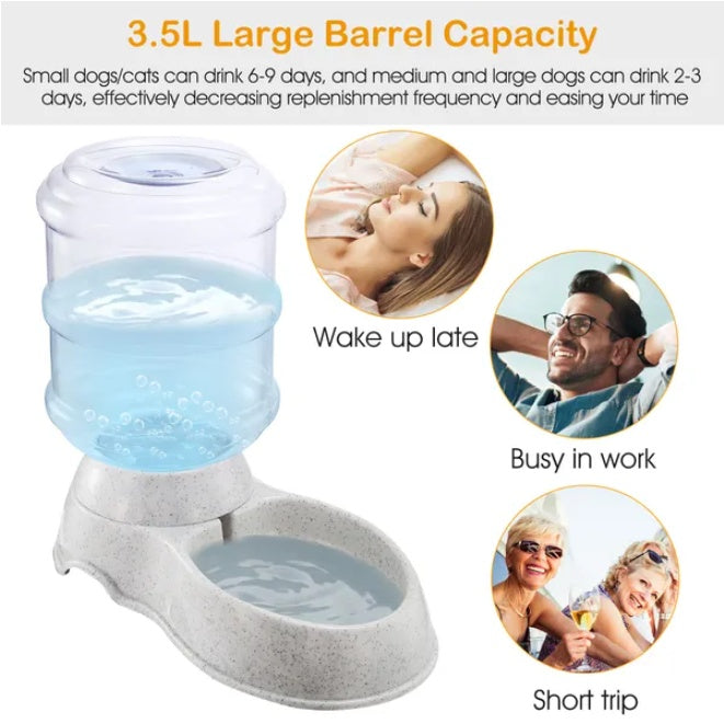 Automatic Gravity-Flow Pet Waterer - DropOnline.co