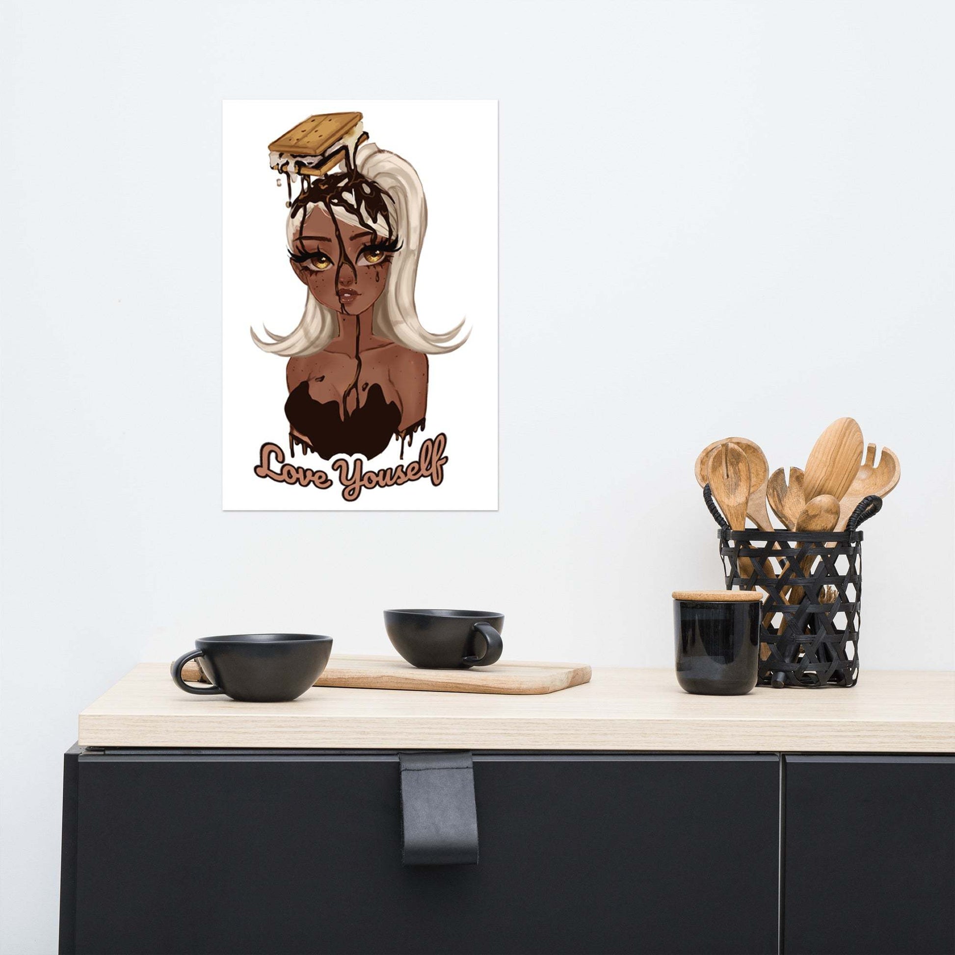 Home Decoration Love Yourself Poster - DropOnline.co