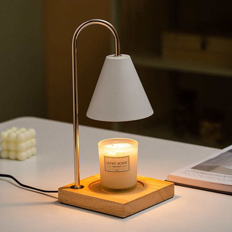 Aromatherapy Diffuser Wax Electric Melt Warmer Safety Yankee Candle Lamp Essential Oil Burner Night Light For Home Bedroom Decor - DropOnline.co