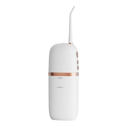 Portable Water Flosser IPX7 Waterproof | USB Rechargeable Electric Dental Irrigator with 4 Nozzles