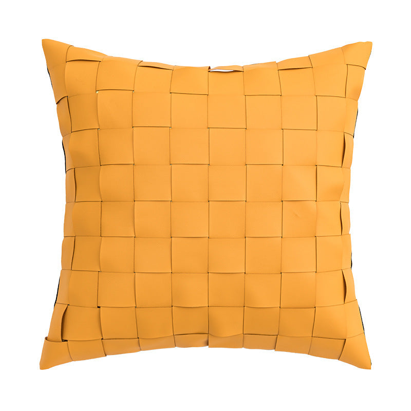 Nordic Instagram Style Geometric PU Stereo Cushion Cover - DropOnline.co