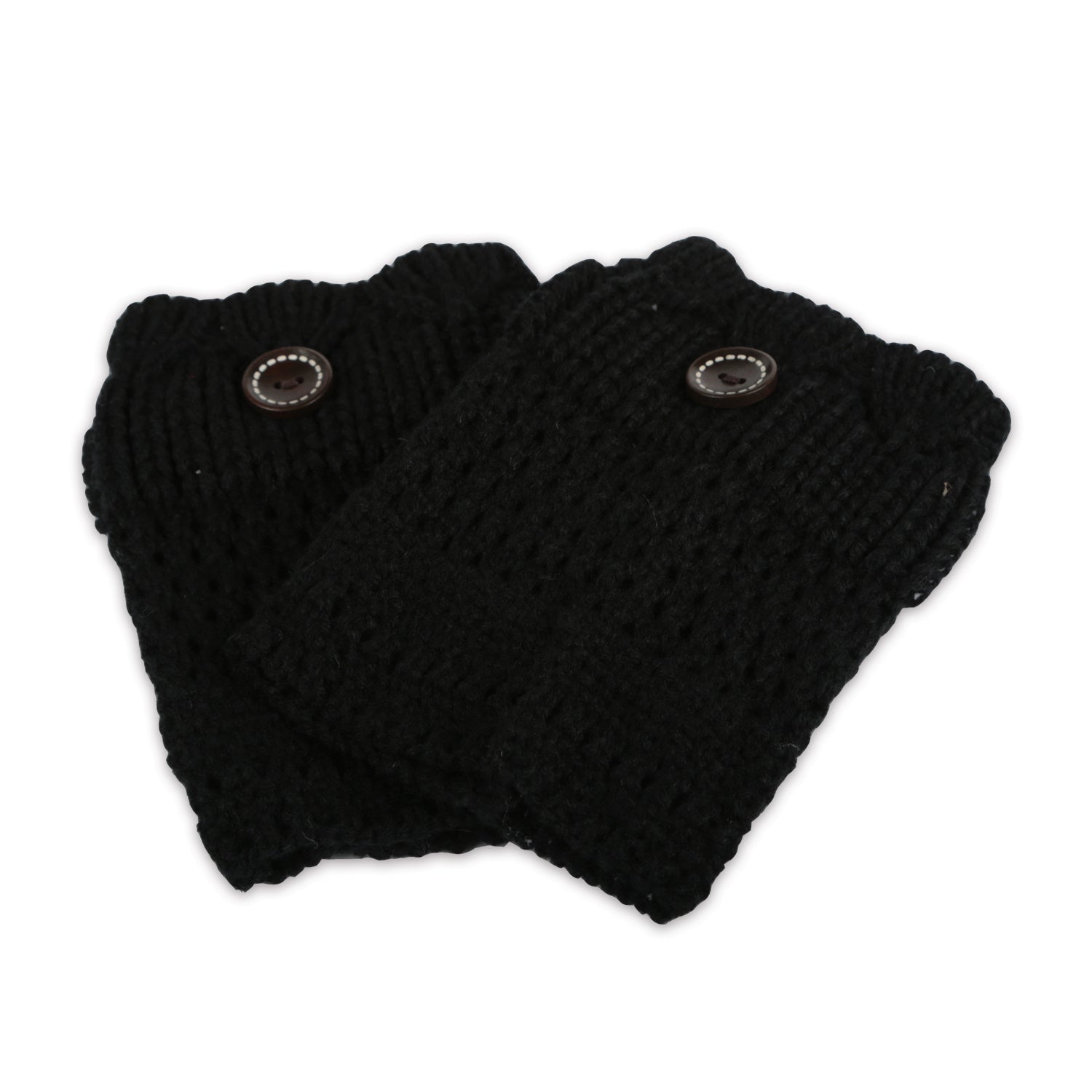 Women's Winter Crochet Knit Leg Warmers - 1 Pair - DropOnline.co