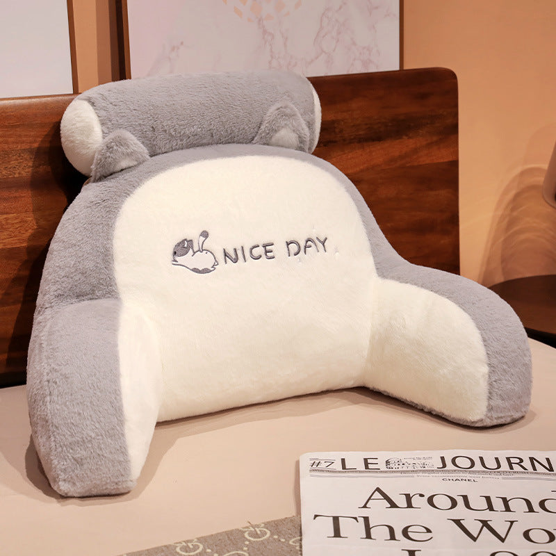 Bedside Cushion Soft Bag Waist Cushion - DropOnline.co