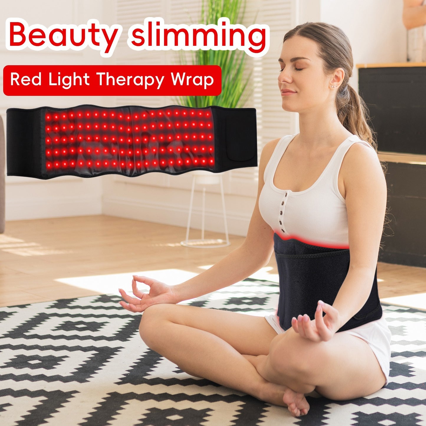 Portable Wearable Red Light Massage Belt - DropOnline.co