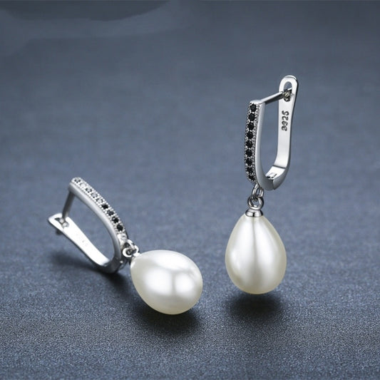 Popular OL Accessories Circle Full Rhinestone Zircon Earrings - DropOnline.co