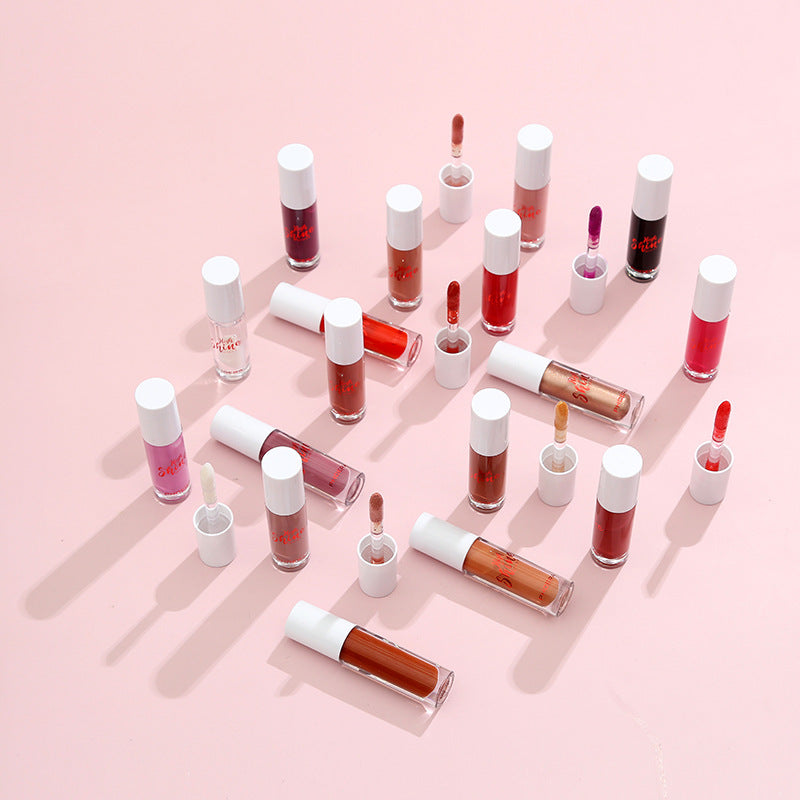 Solid Jelly Lipstick Crystal Lip Balm Water Wave Mirror Lip Gloss Long Lasting Moisturizing Lip Glaze Lip Care Makeup - DropOnline.co