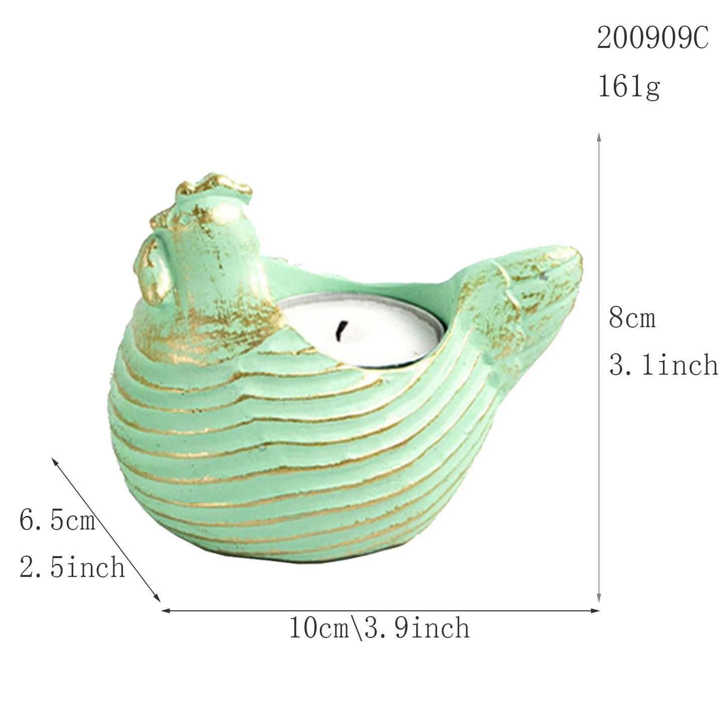 Easter Animal Home Party Decor Resin Carved Snail Ornament - DropOnline.co