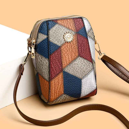 Vertical Mobile Phone Bag | Compact Crossbody Purse for Women