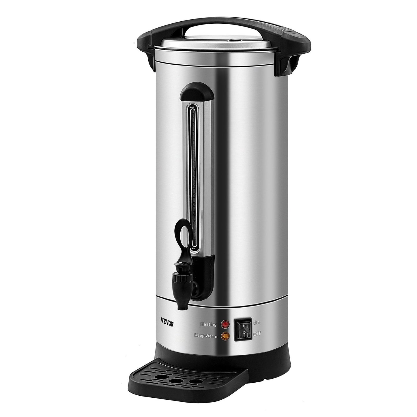 VEVOR Commercial Coffee Urn 110 Cup Stainless Steel Coffee Dispenser Fast Brew - DropOnline.co