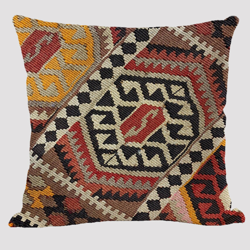 Modern Minimalist Bohemian Pillow Printed Polyester Cushion Cover - DropOnline.co
