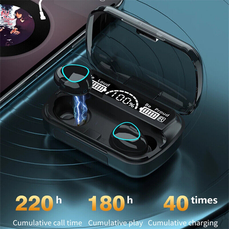 TWS Wireless 5.1 Waterproof Bluetooth Sports Waterproof Earphones - DropOnline.co