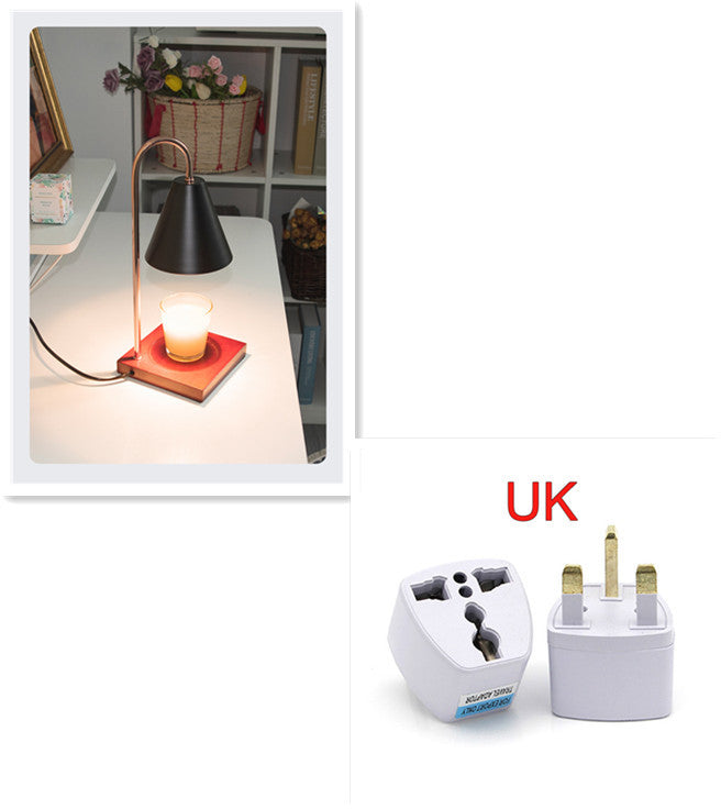 Aromatherapy Diffuser Wax Electric Melt Warmer Safety Yankee Candle Lamp Essential Oil Burner Night Light For Home Bedroom Decor - DropOnline.co