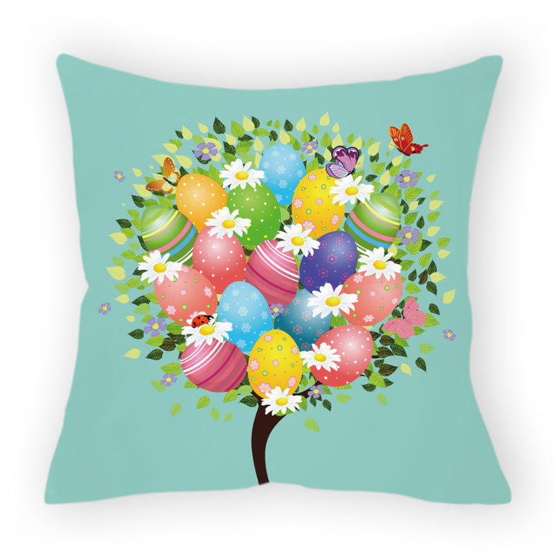 Easter Pillow Cover Sofa Cushion Cushion Cover - DropOnline.co
