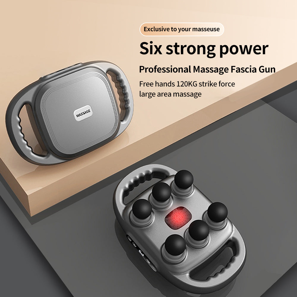 Trending 6-Head Smart Massager Heating Adjustable Intensity For Ultimate Relaxation - DropOnline.co