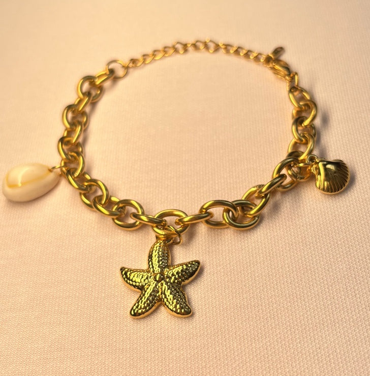 Starfish Pearl Bracelet - DropOnline.co