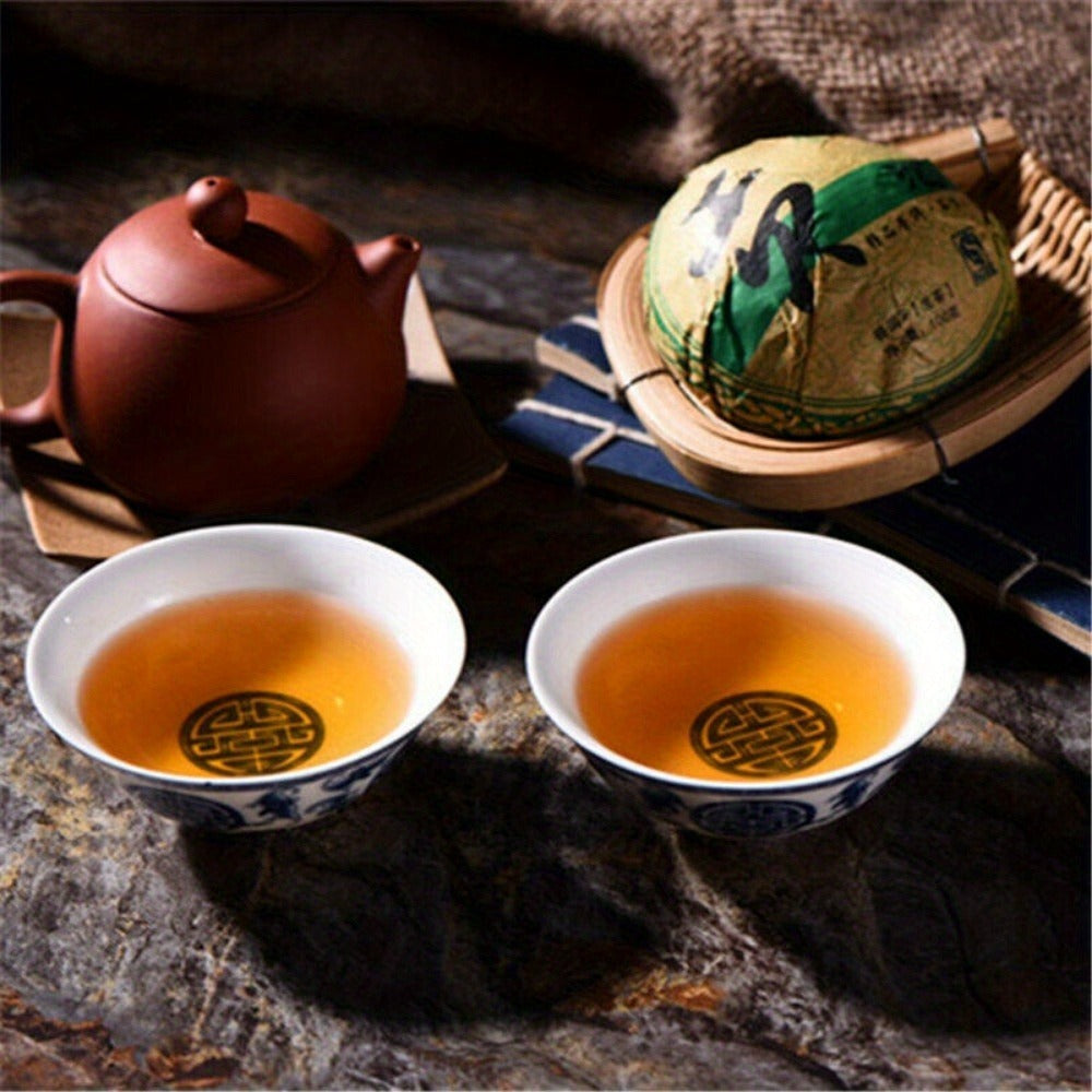 50g Yunnan Old Traditional Craft Top Raw Green Pu-erh Tea,a Delightful And Pure - DropOnline.co