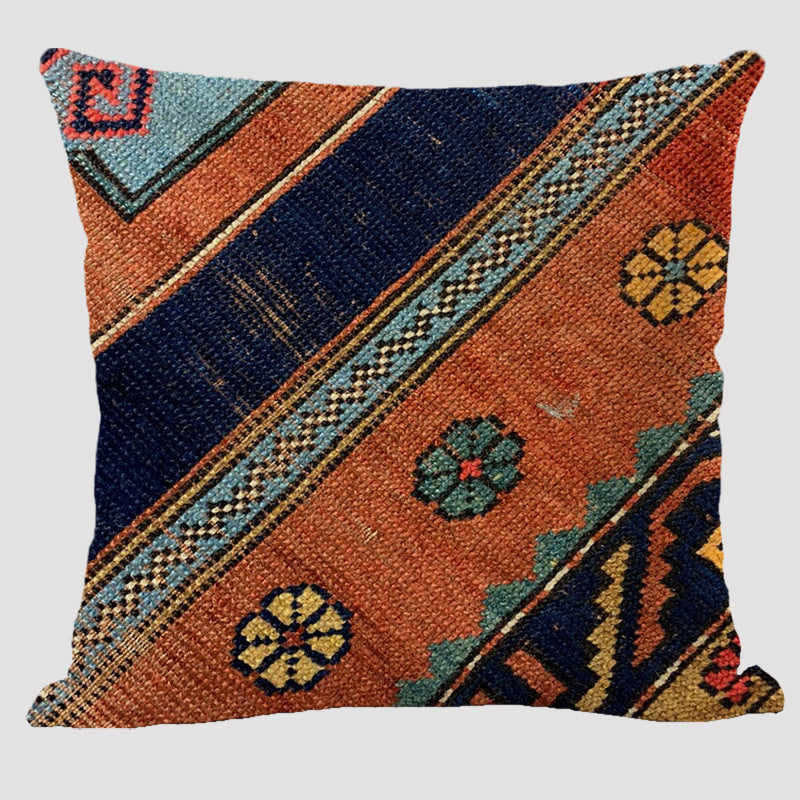 Modern Minimalist Bohemian Pillow Printed Polyester Cushion Cover - DropOnline.co