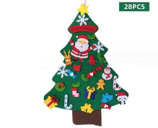 Felt Cloth to Decorate Christmas Tree - DIY Tree Decoration Kit - DropOnline.co
