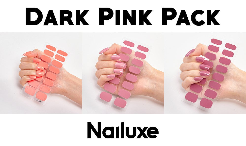Pure Color 16 Nail Stickers - DropOnline.co