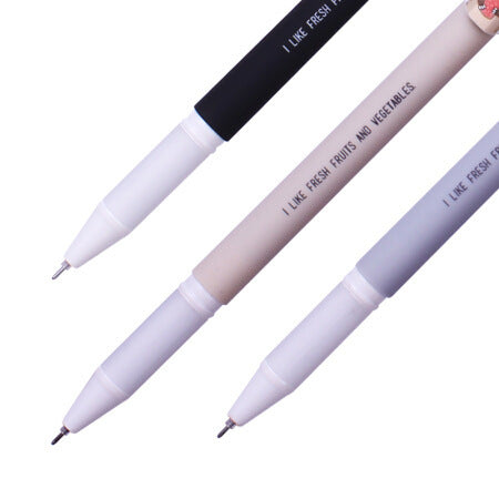 Black Gel Pen Full Needle Tube Water Pen Signature Pen Gel Pen - DropOnline.co