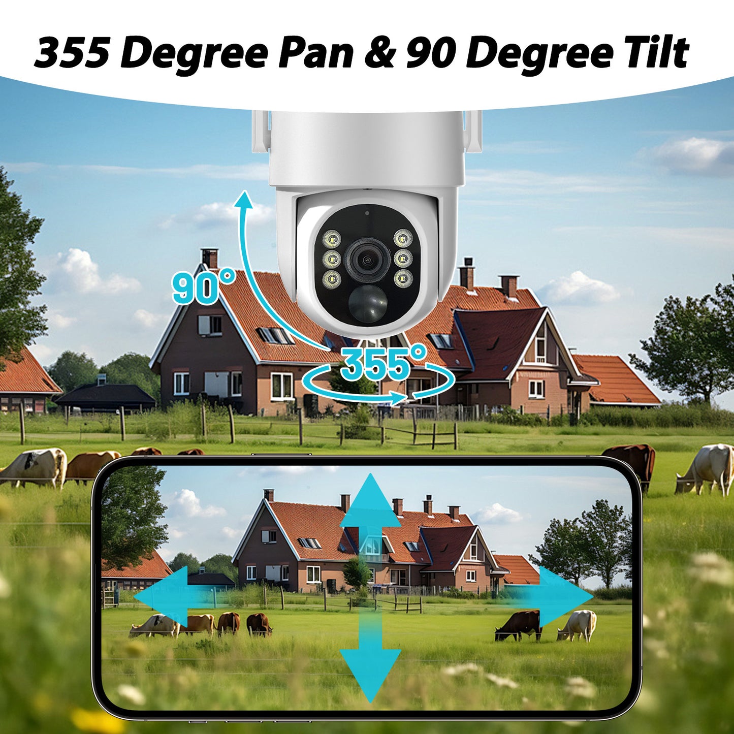 4G 4MP Ip Mini Speed Dome Ptz Camera CCTV Security 360 Degree Ip Camera Auto Motion Tracking Ip PTZ Camera - DropOnline.co