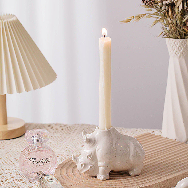 Creative Home Decoration Decoration Ceramic Incense Candle Table - DropOnline.co